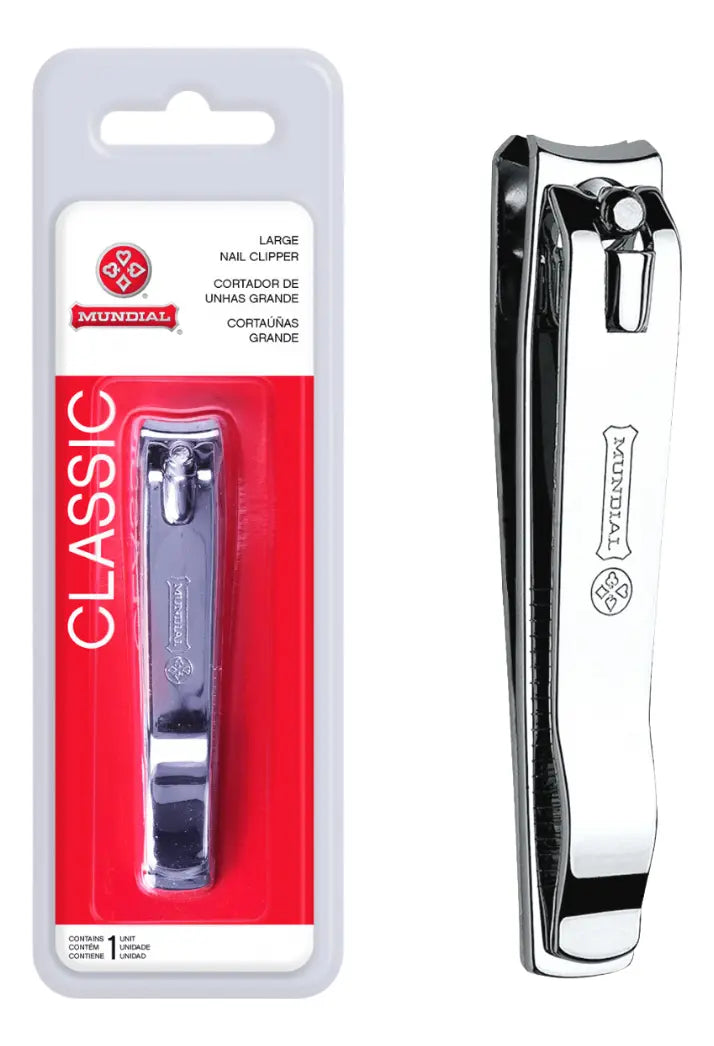 Cortador Unha Classic Mundial Prateado