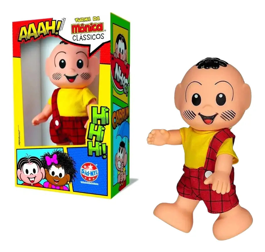 Boneco Turma da Mônica Clássicos - Cascão (385g)