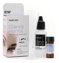 Rare Way Glance Henna Delineador para Sobrancelhas: Preto (3,5g)