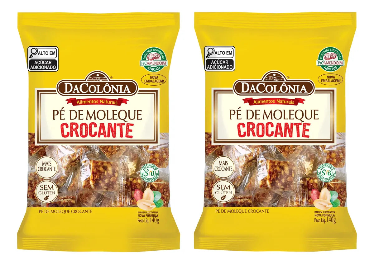 DaColônia Pé de Moloque Crocante (2x140g)