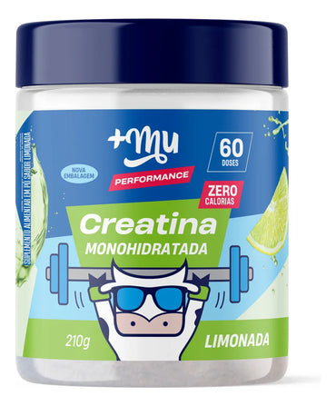 +Mu Creatina Monohidratada - Pink Lemonade (210g)