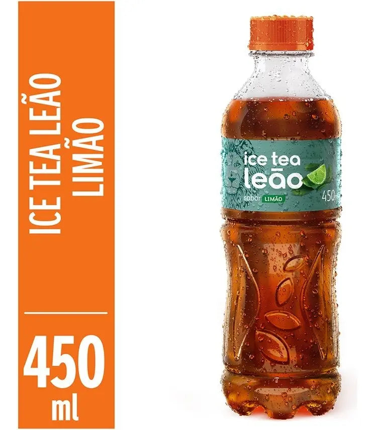 Chá Mate Leão Limão Garrafa 450 Ml