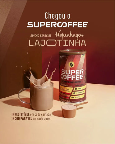 Supercoffee Caffeine Army: Chocolate Lajotinha (380g). Lançamento!