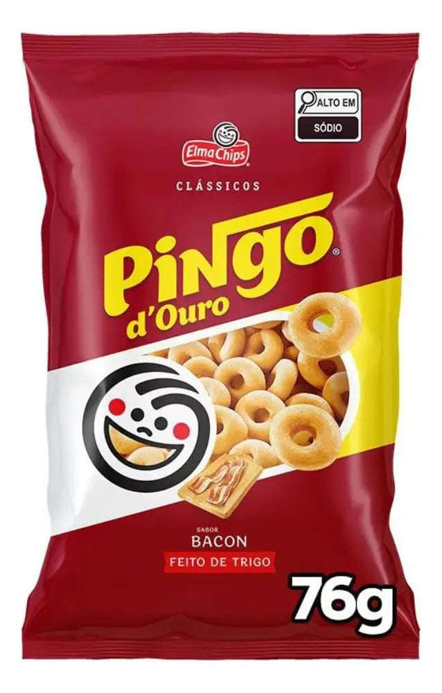 Elma Chips Salgadinho Pingo Douro 76G