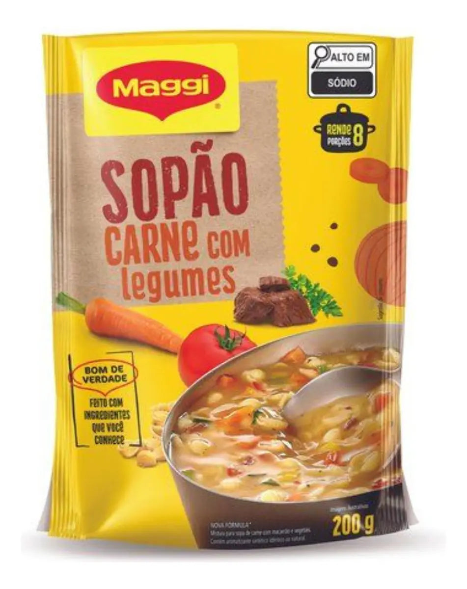Sopão Maggi Carnes e Legumes (200g)
