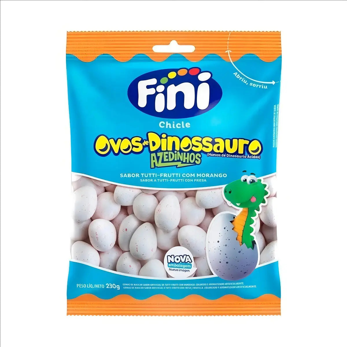 Chicle Ovos Dinossauro 230G