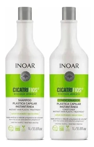 Inoar Kit Cicatrifios - Shampoo e Condicionador (1L cada) Oferta!