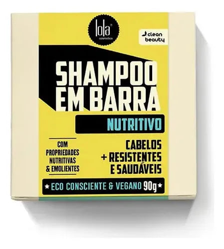 Lola Shampoo Em Barra Nutritivo (90g)