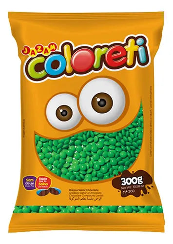 Jazam Coloreti Mini Verde 300 Gr.