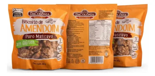 DaColônia Biscoito de Amendoim (3x200g)