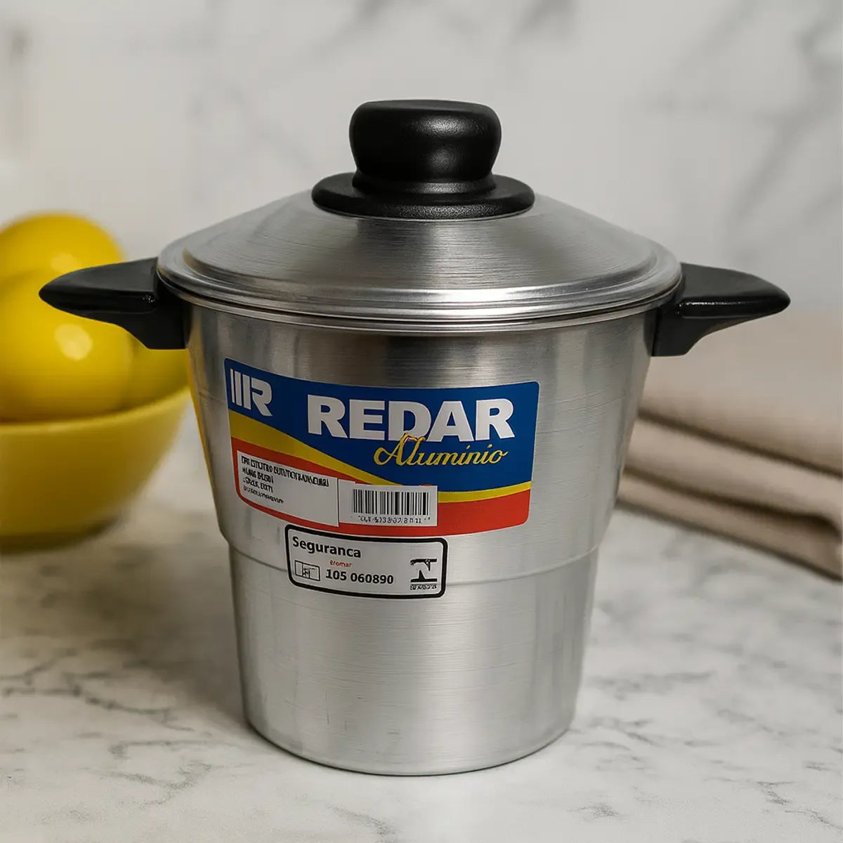 Cuscuzeiro de Alumínio Redar - nº 18