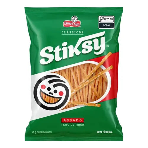 Elma Chips Salgadinho Stiksy Clássicos (76g)