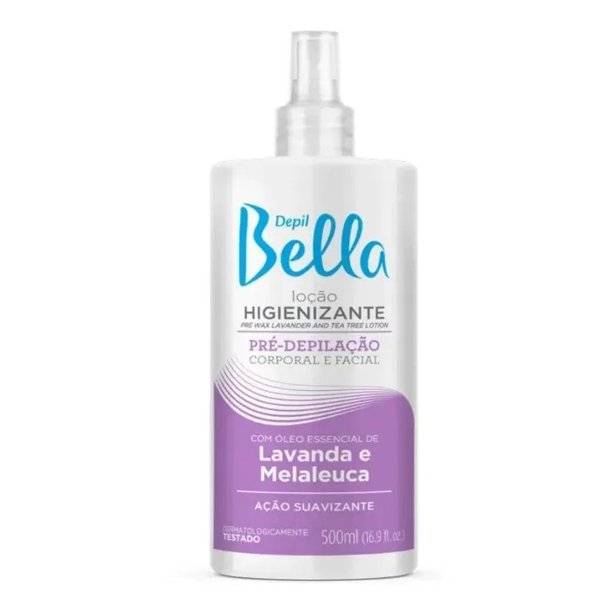 Depil Bella Loção Higienizante Lavanda e Melaleuca (500ml)