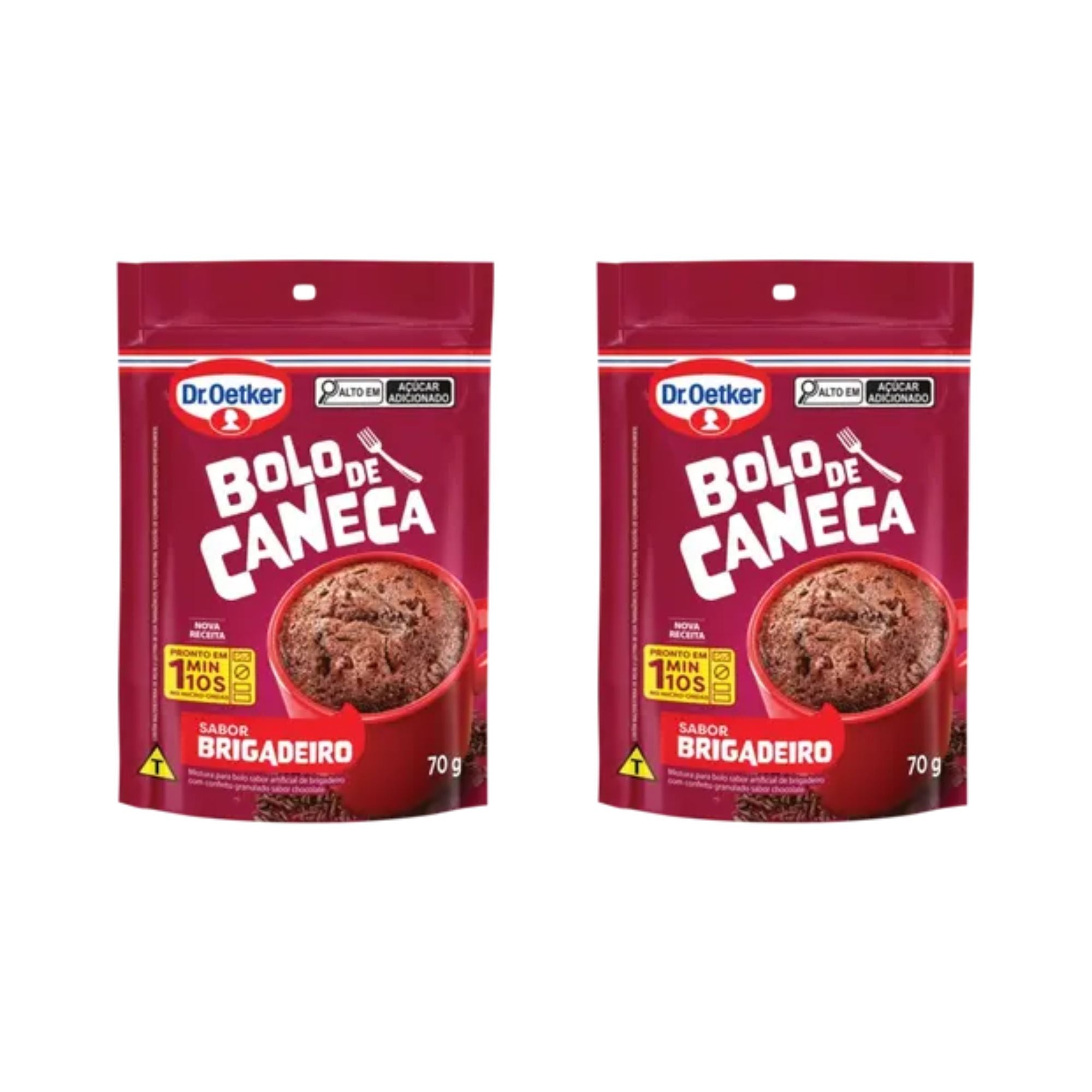Dr. Oetker Mug Cake Mix: Brigadeiro (2x70g)