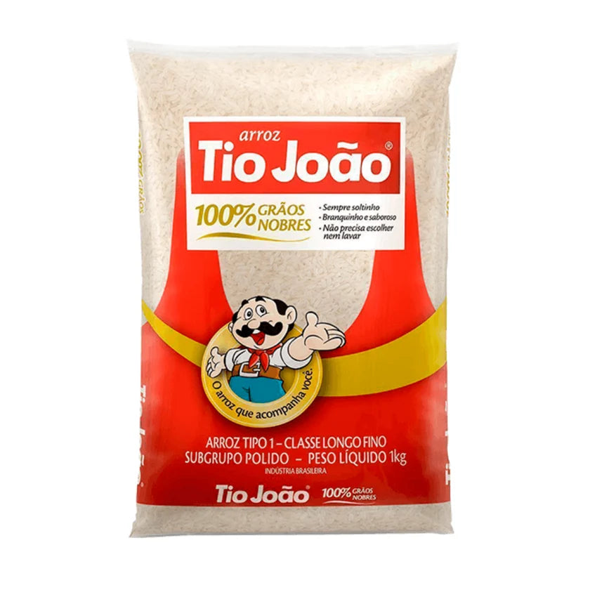 Tio João Arroz Branco Tipo 1 (1Kg)
