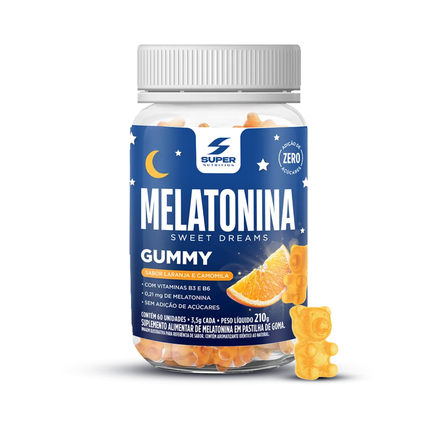 Desin Melatonin Sleep Supplement (60 gummies) 210 Gr.