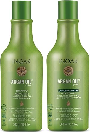 Inoar Kit Argan Oil - Shampoo e Condicionador (500ml cada)