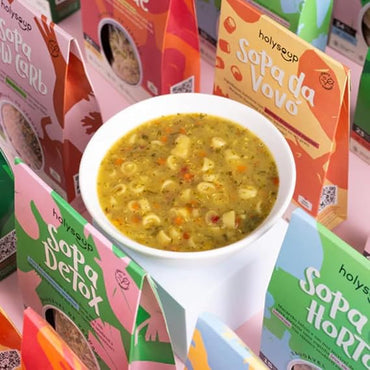 HolySoup Sopas Sem Glúten 100% Natural (Unidade) - Sabores: