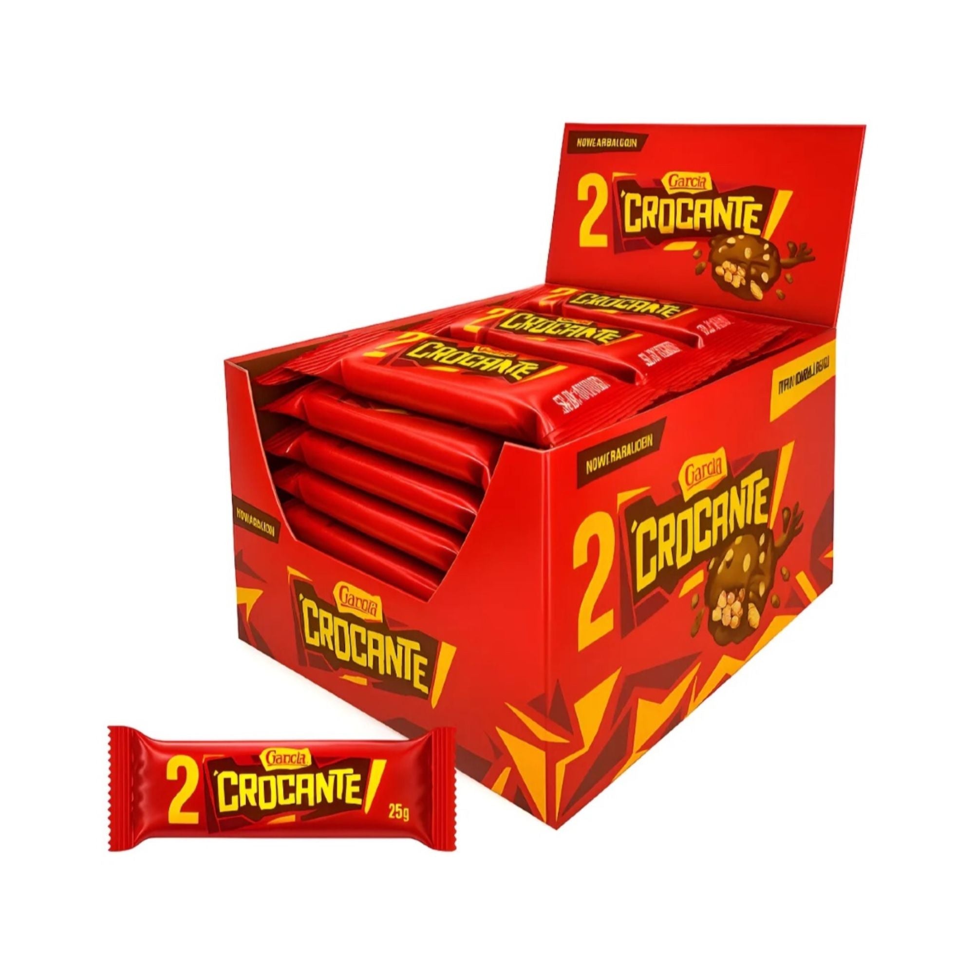 Garoto Chocolate Crocante - Caixa 30x25g (750g)