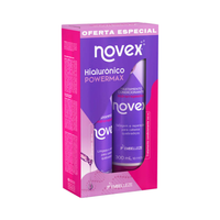Novex Kit Shampoo + Condicionador Hialurônico Powermax (300ml)