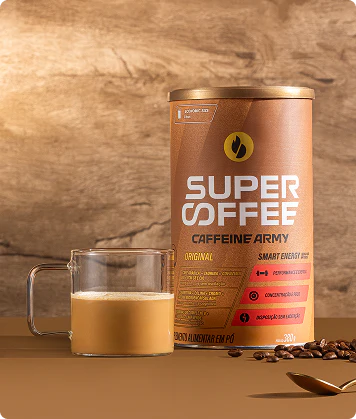 Supercoffee Caffeine Army - 1 Unidade (380g) - Sabor:
