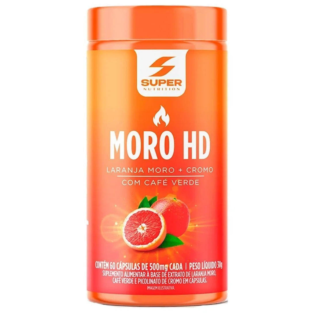 Desinchá Moro HD – Termogênico com Laranja Moro, Cromo e Café Verde com 60 cápsulas (71g)