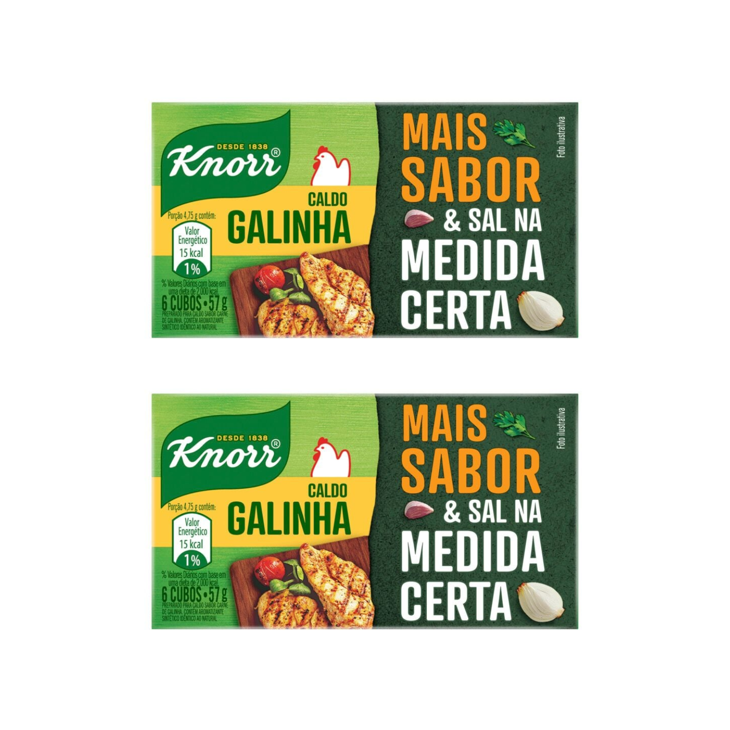 Knorr Caldo Galinha (2x57g)