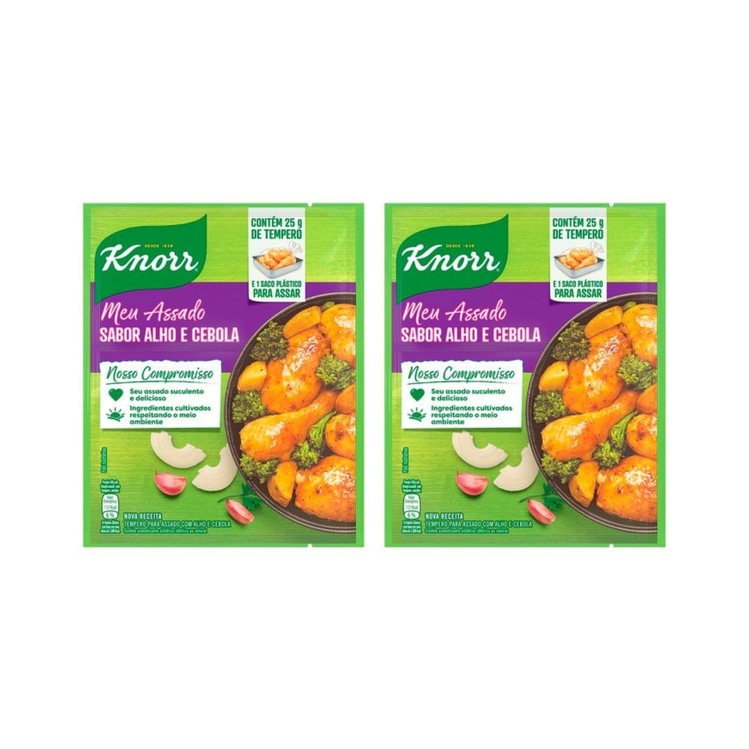 Knorr Tempero Meu Assado Alho/Cebola (2x25g)