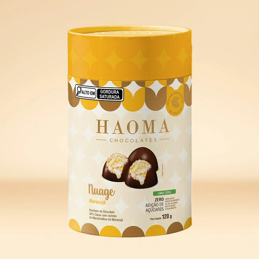 Haoma Marshmallow cobertos com chocolate Nuage 120g