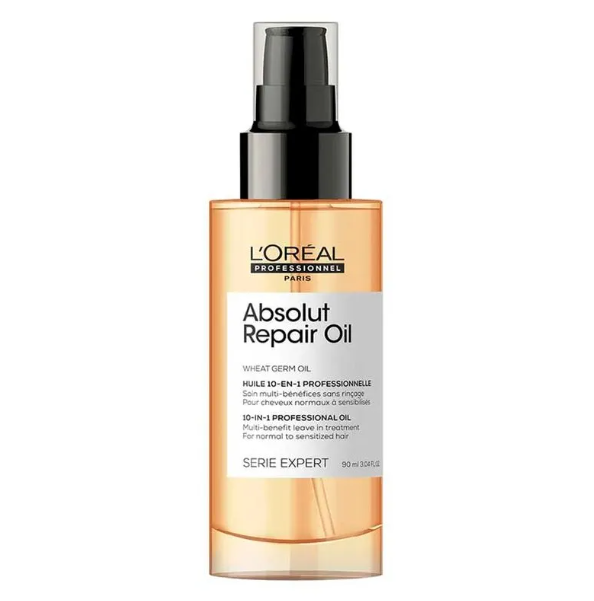 Loreal Oil Spray Absolut Repair para cabelos finos e ressecados e danificados 90ml.