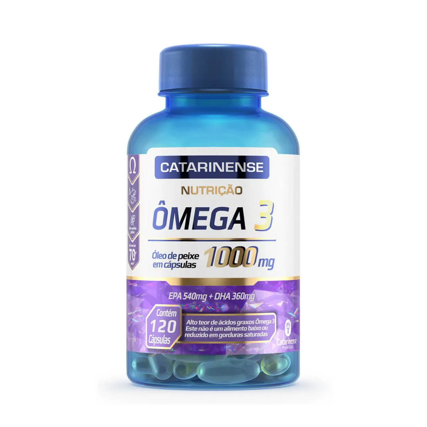 Ômega 3 Catarinense Pharma (195g). PROMOÇÃO [Val.: 01/26]