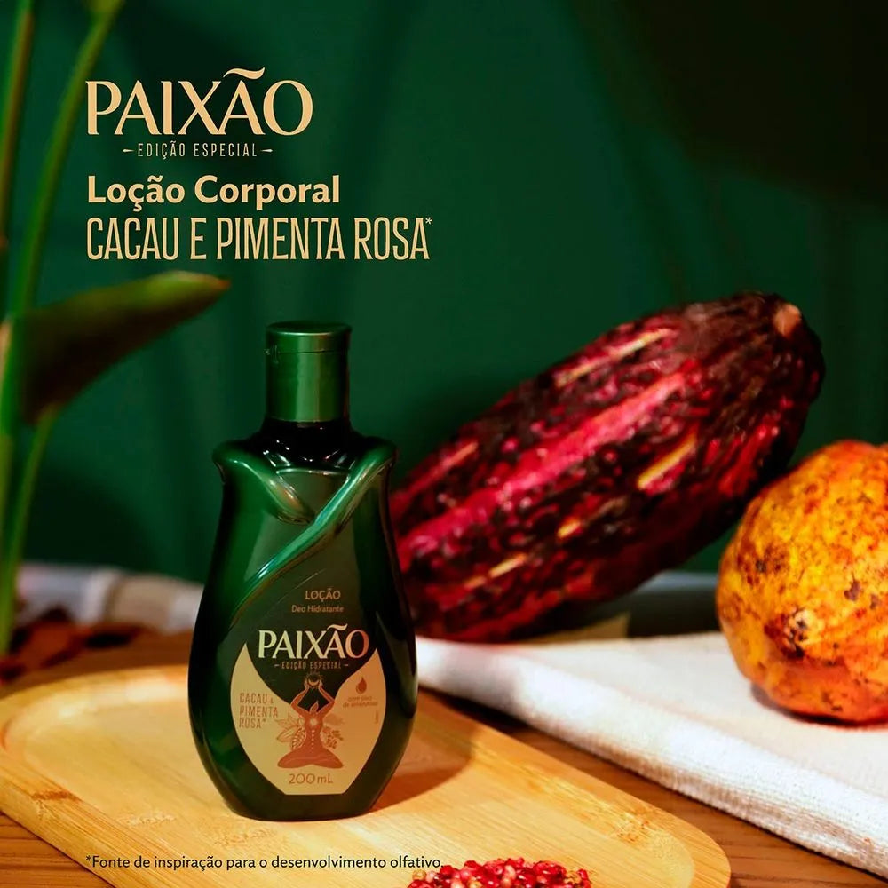 Loção Hidratante Paixão Cacau E Pimenta 200ml