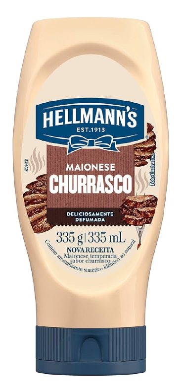 Maionese Hellmann's - 1 Unidade (335g) - Sabores: