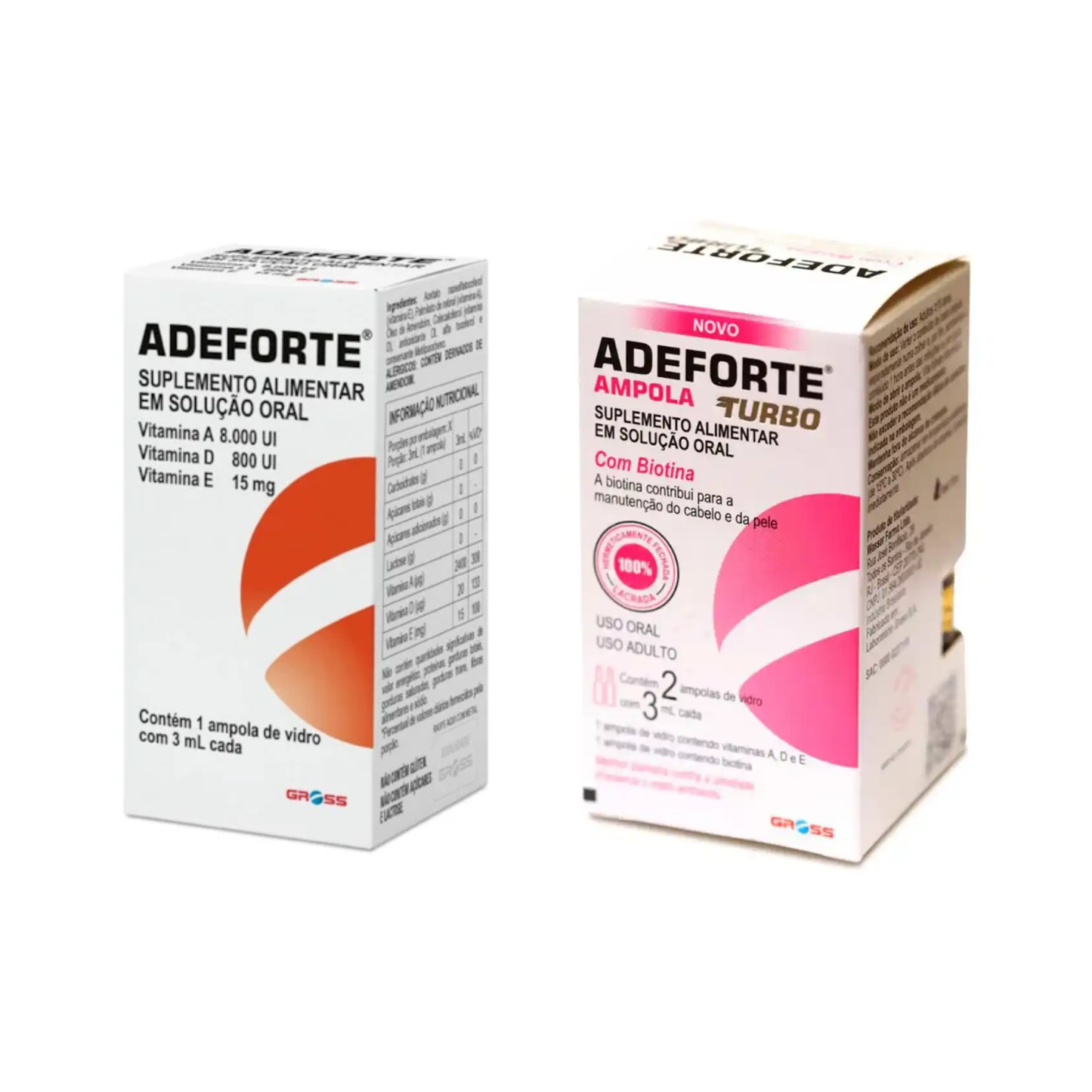 Adeforte Suplemento Alimentar em Solução Oral - Opções: