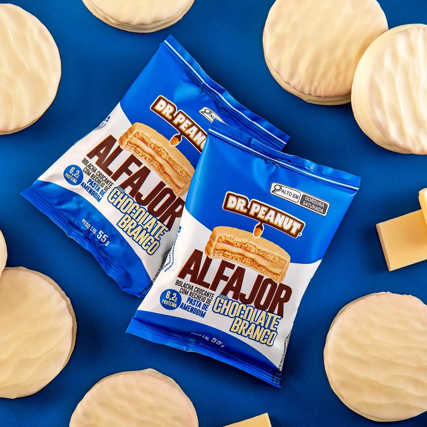 Alfajor Dr. Peanut (2x55g) - Sabores: