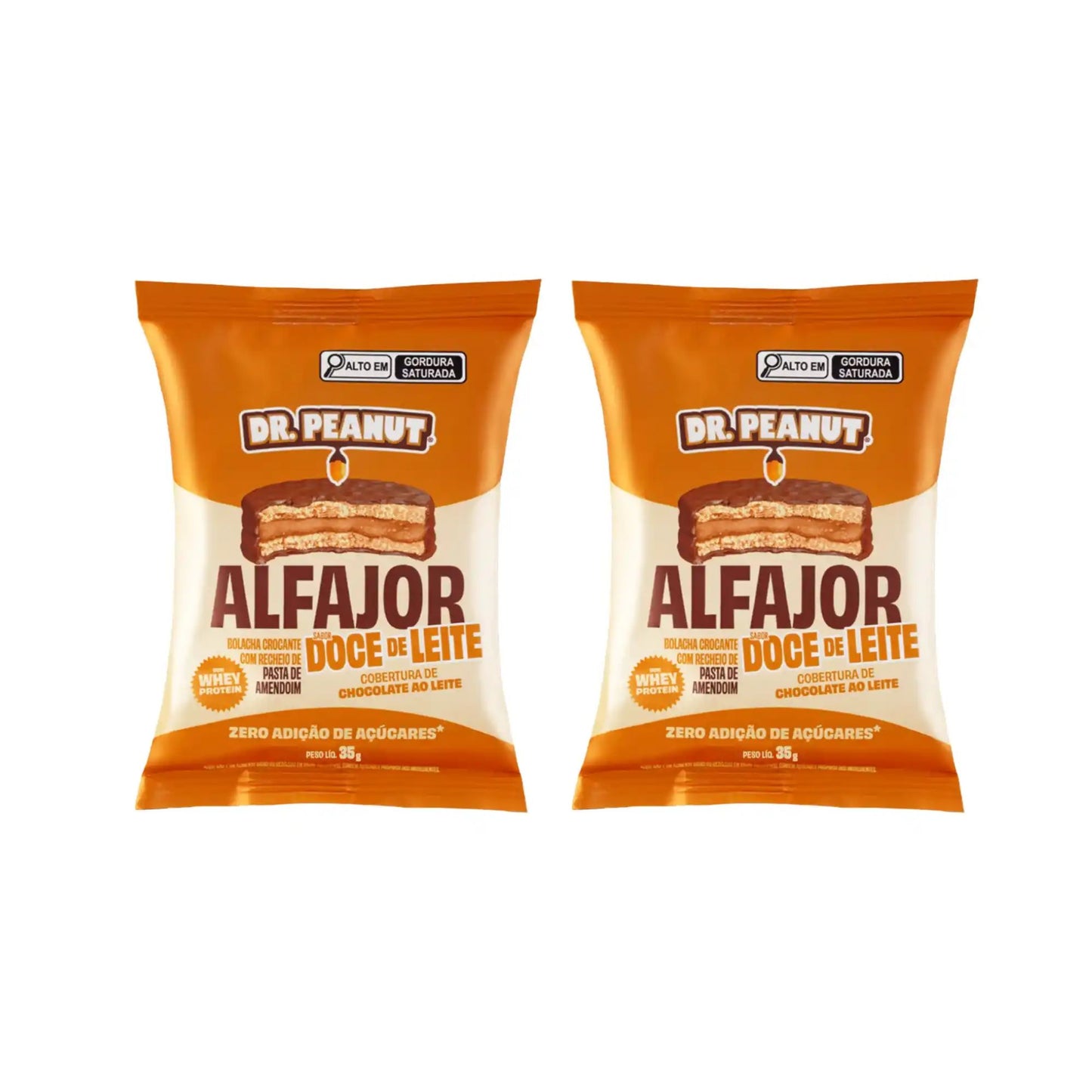 Dr. Peanut – Alfajor (2x35g):