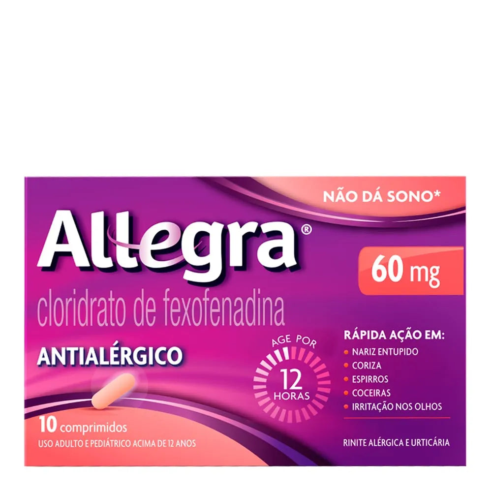 Antialérgico Allegra 60mg