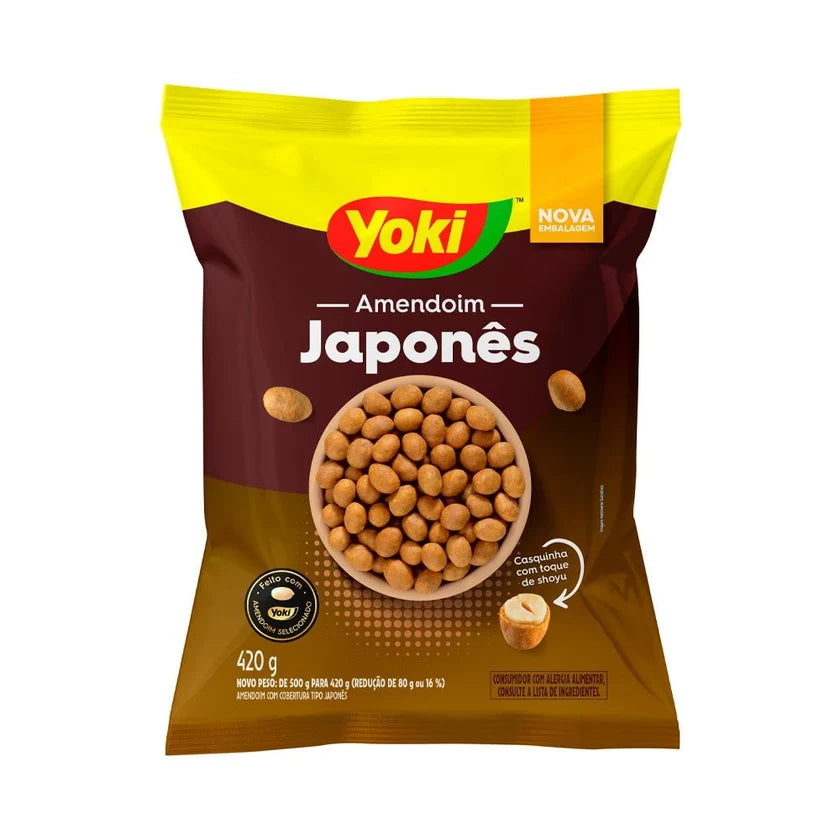 Yoki Amendoim Tipo Japonês (420g)