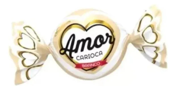 Bombom Amor Carioca Branco Pacote 900g - Neugebauer