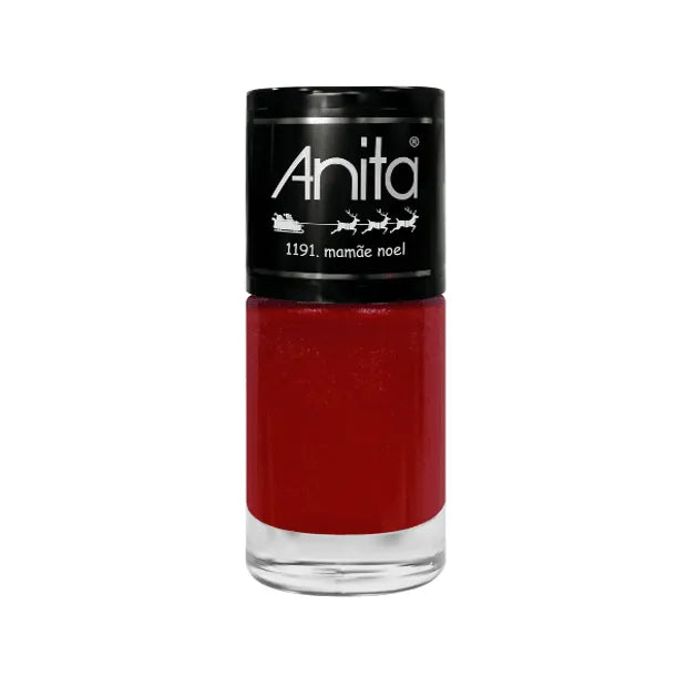 Esmalte Mamãe Noel - Coleção Tempo de Celebrar Natal 10ml - Anita