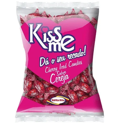 Bala Kiss Me Cereja Santa Rita (600g)
