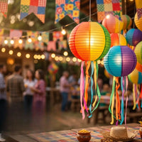 Balão Luminária Festa Junina!