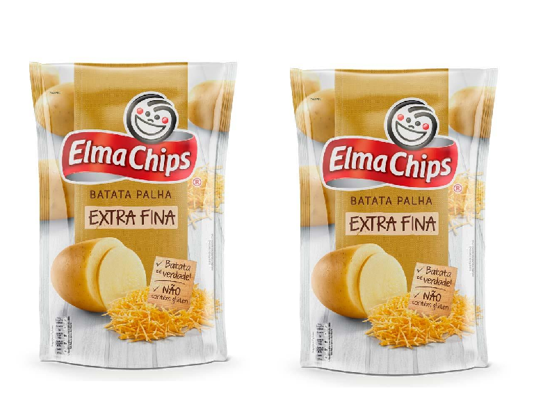 Batata Palha Extra Fina Elma Chips 2X90