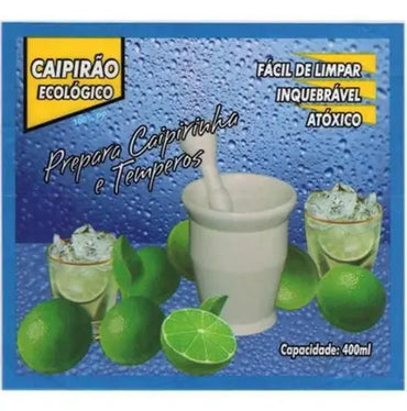 Pilão com Socador para Caipirinha e Temperos