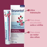 Bepantol Derma Hidratante com Rosa Mosqueta (20g)