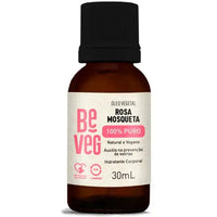 BeVeg Óleo de Rosa Mosqueta 100% Puro - Hidratante Corporal Vegano (30ml)
