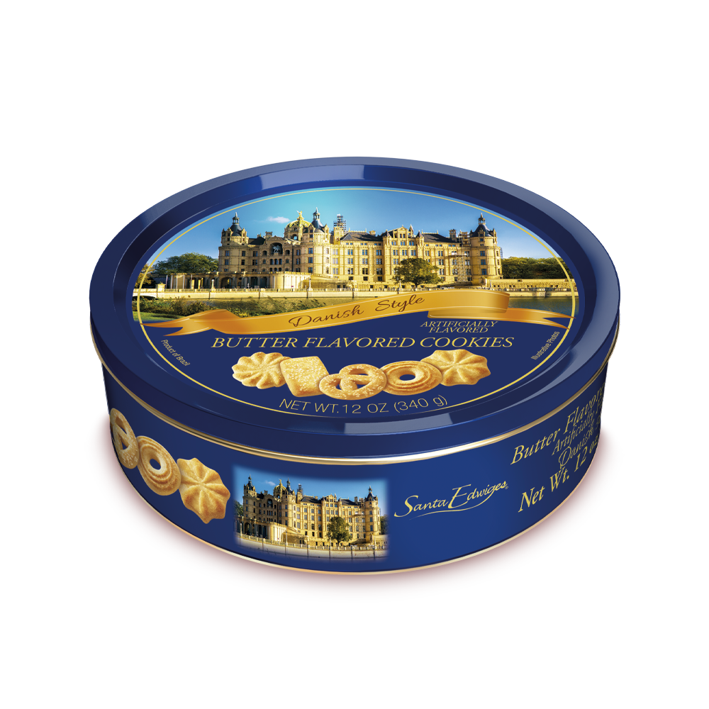 Santa Edwiges Biscoito Amanteigado Danish Style Lata (340g)Val 24/01/26 Promoção!!
