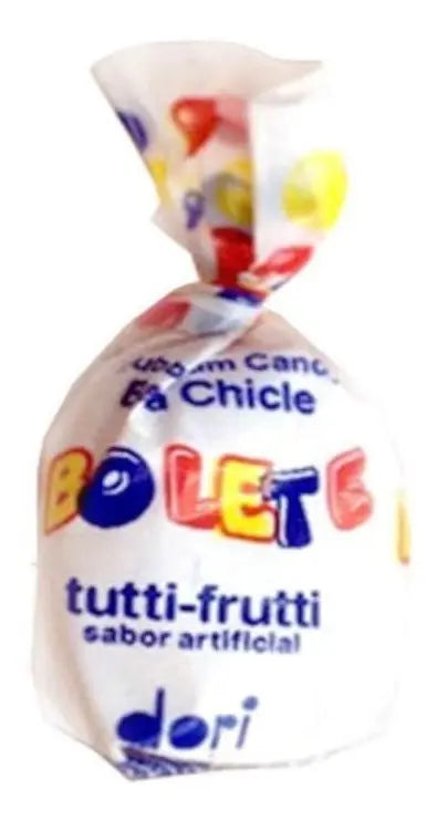 Bala Chiclete Dori Bolete Tutti Frutti Sem Glúten 400 g