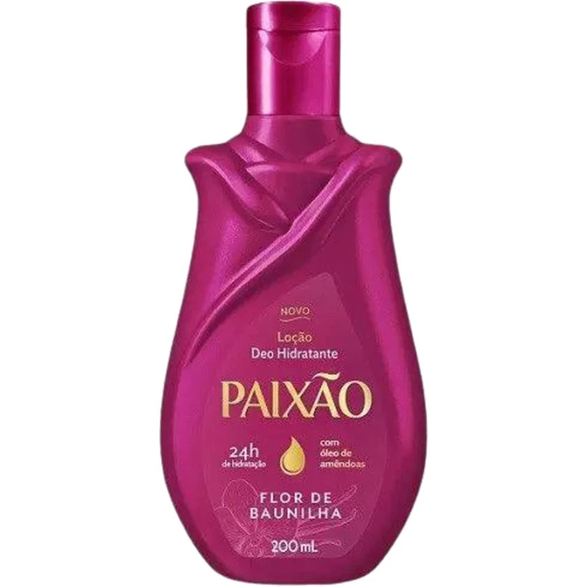 Paixão Loção Deo Hidratante Flor de Baunilha (200ml)