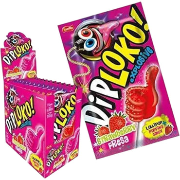 Pirulito Explosivo Dip Loko (165g)